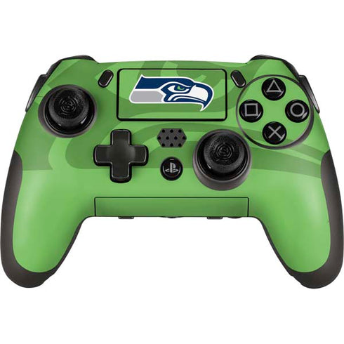 NFL Seattle Seahawks Double Vision PlayStation Scuf Vantage 2 Controller Skin